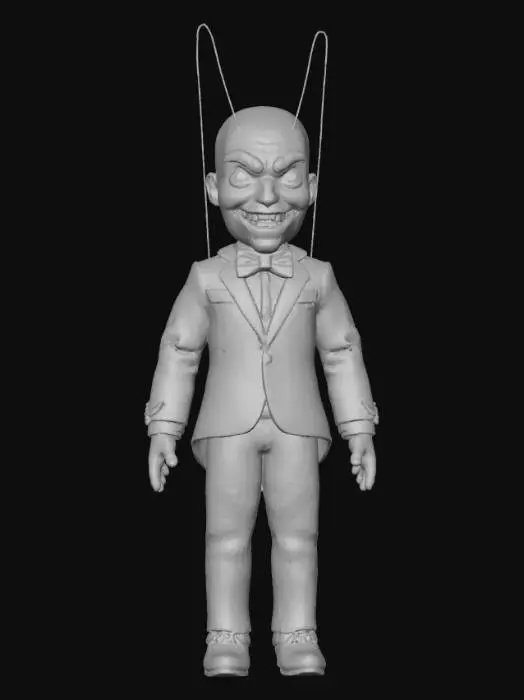 3D model for Evil ventriloquist dummy, #Halloween2025#