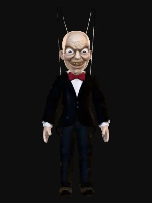 3D model for Evil ventriloquist dummy, #Halloween2025#