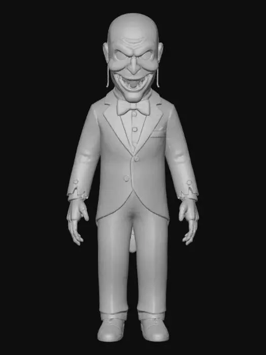 3D model for Evil ventriloquist dummy, #Halloween2025#