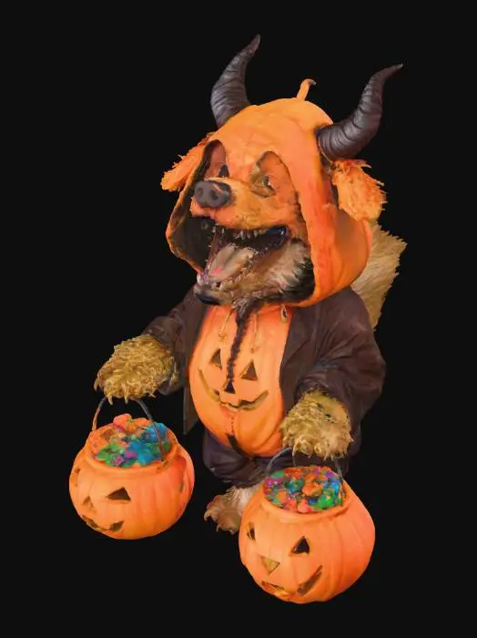 3D model for Howling Halloween Delight, #Halloween2025#