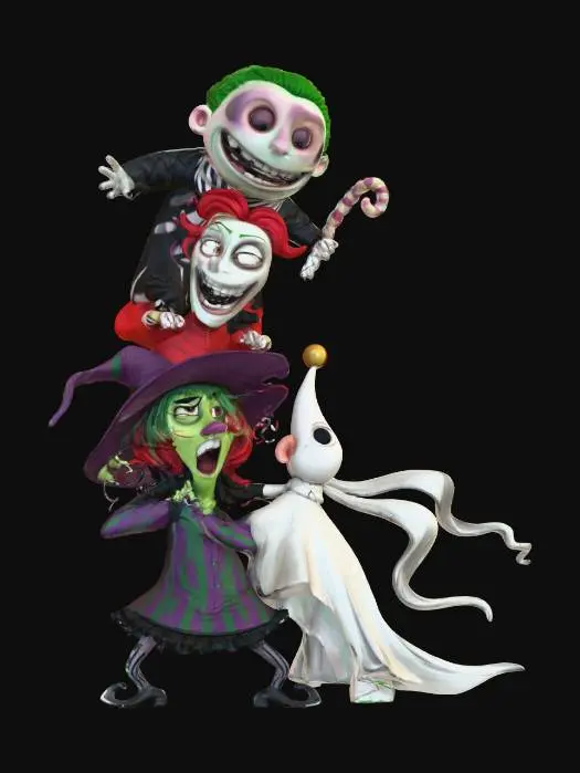 3D model for Halloween Stack, #Halloween2025#