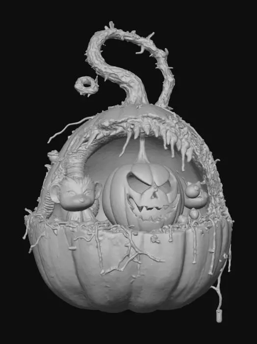 3D model for Halloween Companions, #Halloween2025#