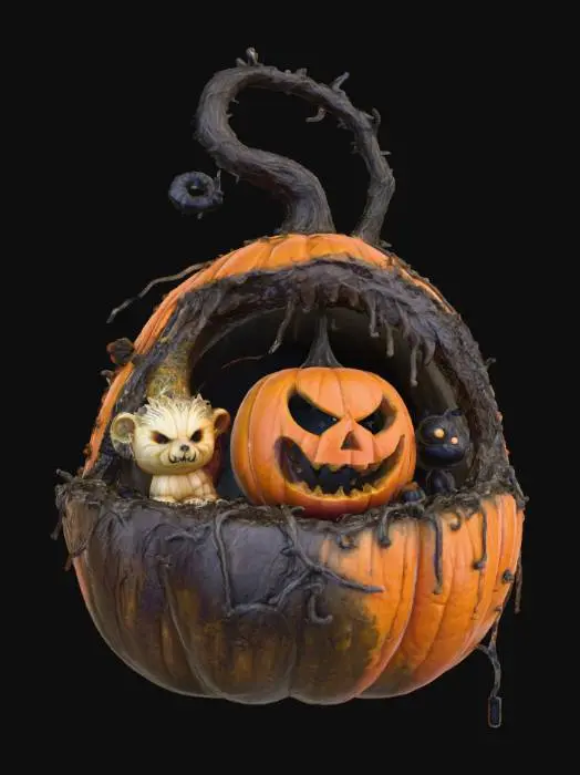 3D model for Halloween Companions, #Halloween2025#