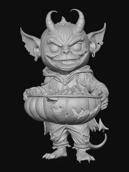 3D model for Trickster Treats, #Halloween2025#