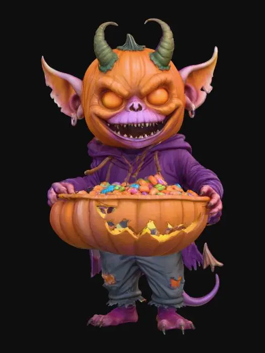 3D model for Trickster Treats, #Halloween2025#