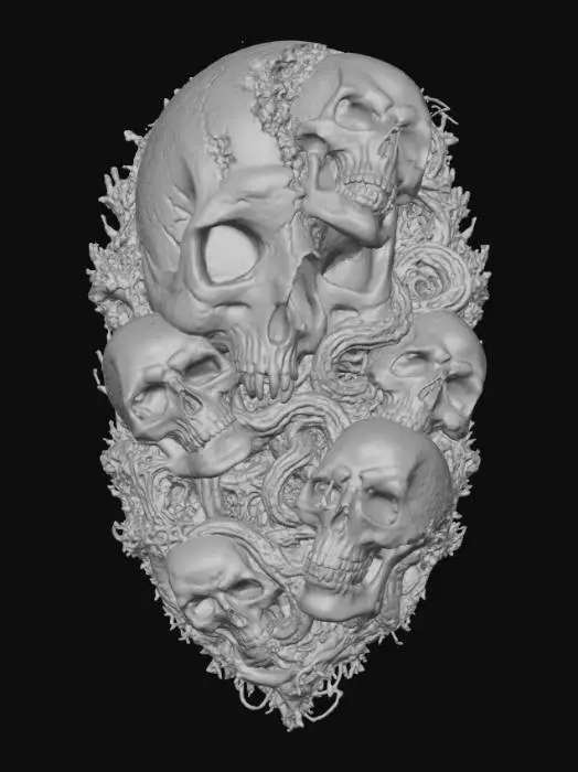 3D model for Eternal Echoes, #Halloween2025#