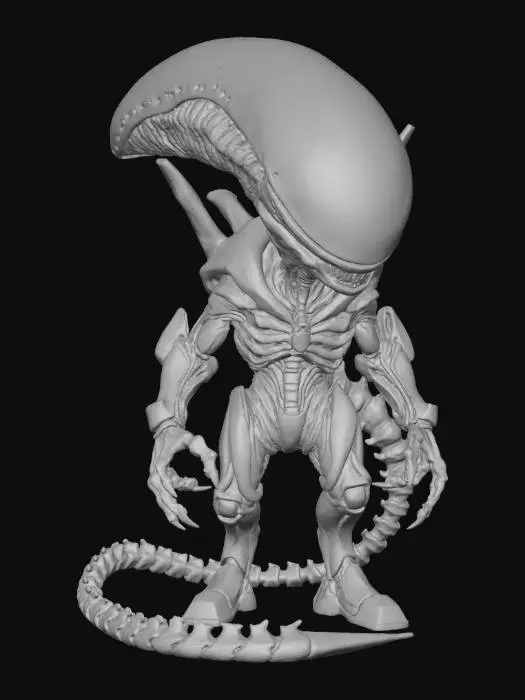 3D model for Alien Encounter, #Halloween2025#