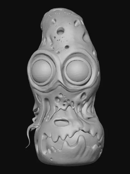 3D model for Glowing Gourdling, #Halloween2025#