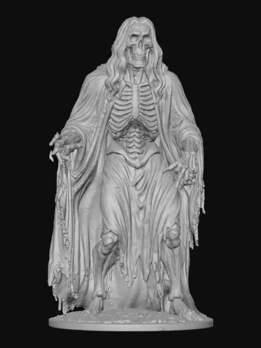 3D model for Grim Reaper Majesty, #Halloween2025#