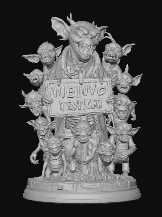 3D model for Goblin Gathering, #Halloween2025#