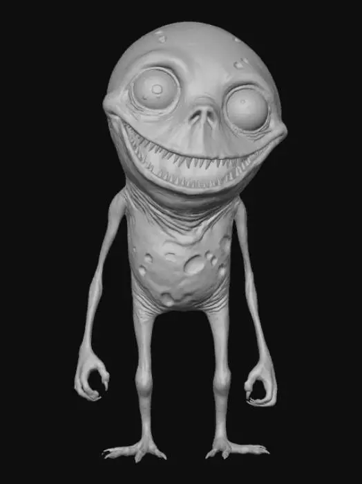 3D model for Curious Creature, #Halloween2025#