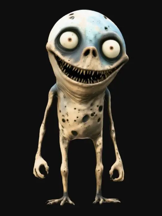 3D model for Curious Creature, #Halloween2025#