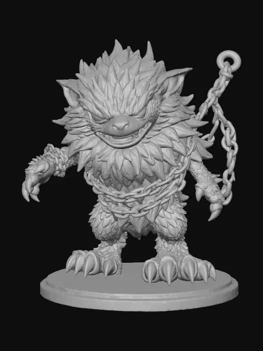 3D model for Spiky Guardian