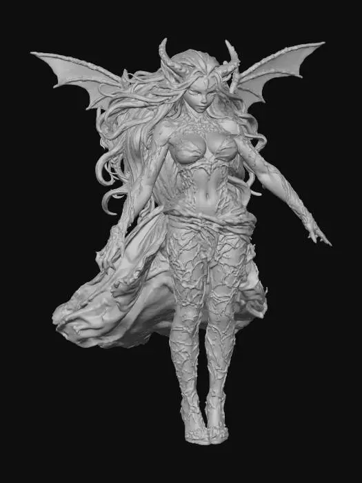 3D model for Demonic Elegance