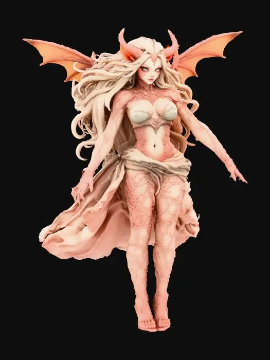 3D model for Demonic Elegance