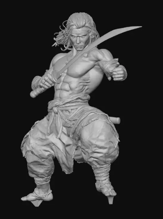 3D model for Warrior's Resolve