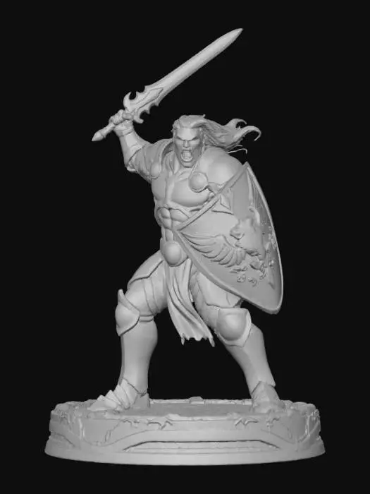 3D model for A hyper realistic 3d rendering of a ultra realistic fantasy fighter in an attack pose stance, breathtaking digital art, trending on artstation, by atey ghailan, by greg rutkowski, by greg tocchini, by james gilleard, 8k, high resolution, best quality.

Overall, it's an absolute world-class masterpiece digital painting. It's an aesthetically pleasing digital painting with impeccable attention to detail and impressive composition.