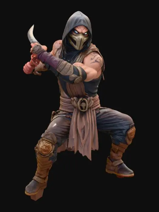 3D model for Warrior's Fury