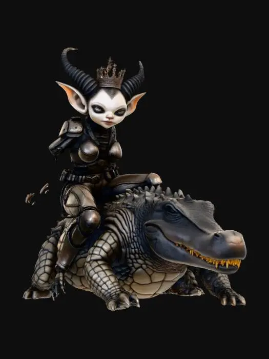 3D model for Demon Queen's Wrath