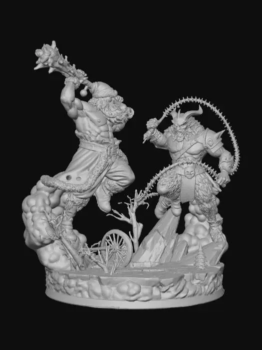 3D model for Clash of Christmas Legends, #Christmas2025#