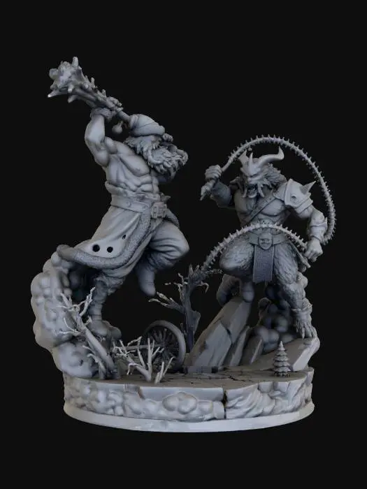 3D model for Clash of Christmas Legends, #Christmas2025#