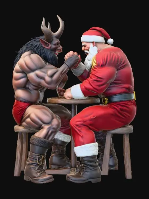3D model for Arm Wrestling Showdown, #Christmas2025#