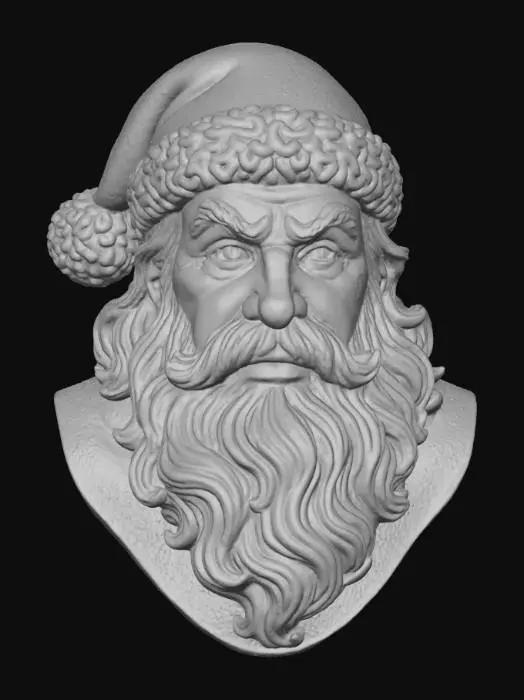 3D model for Santa's Stone Gaze, #Christmas2025# head only