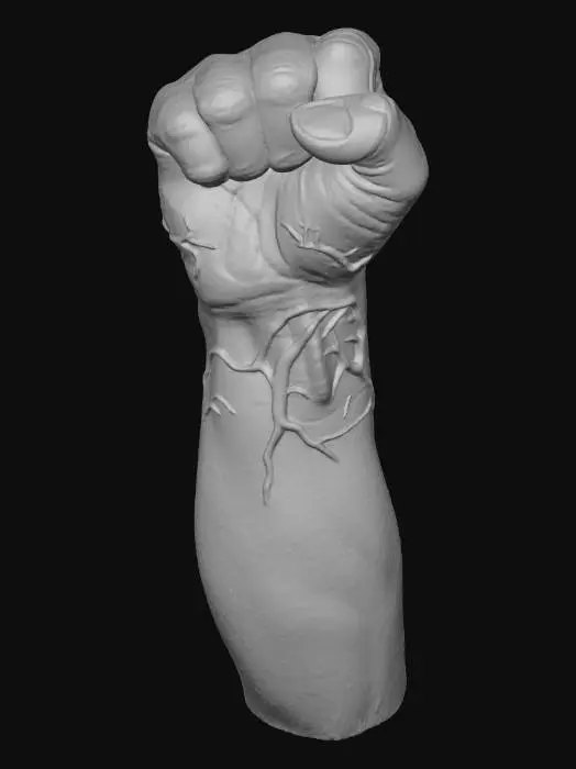 3D model for I want to create a fist ✊👊