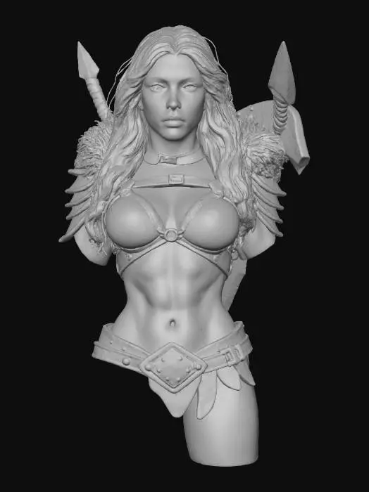 3D model for Warrior's Resolve