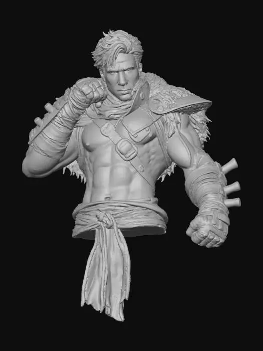 3D model for Warrior's Resolve