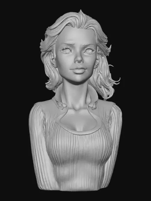 3D model for Statuesque Elegance