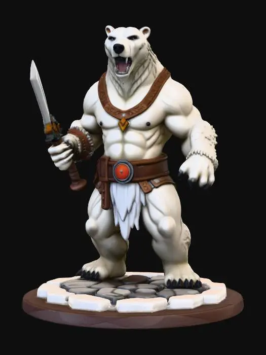 3D model for Polar Guardian, #Christmas2025#