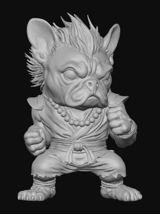 3D model for Electric Pug Warrior