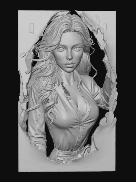 3D model for Queen of Hearts Realized