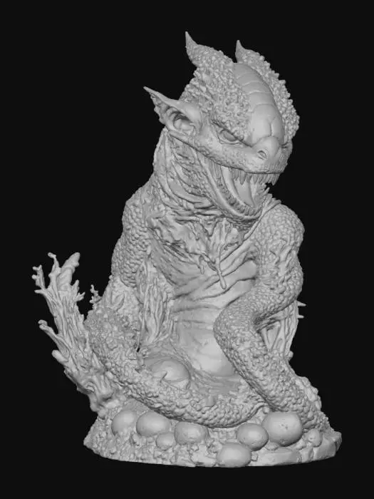 3D model for Dragon's Gaze