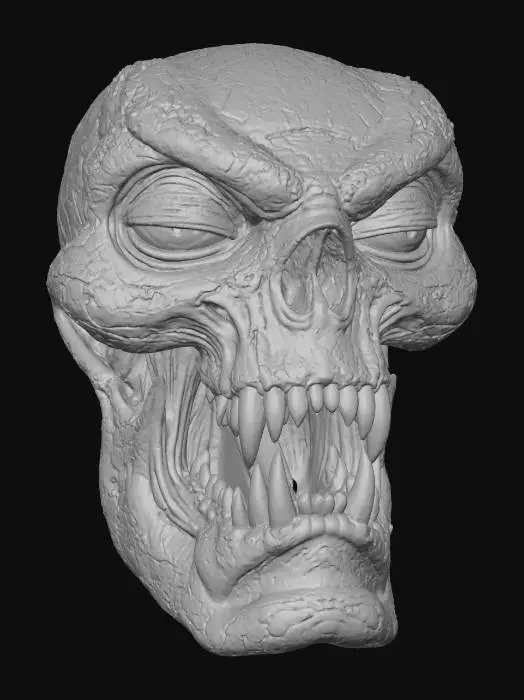 3D model for Ancient Beast head