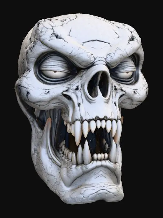 3D model for Ancient Beast head