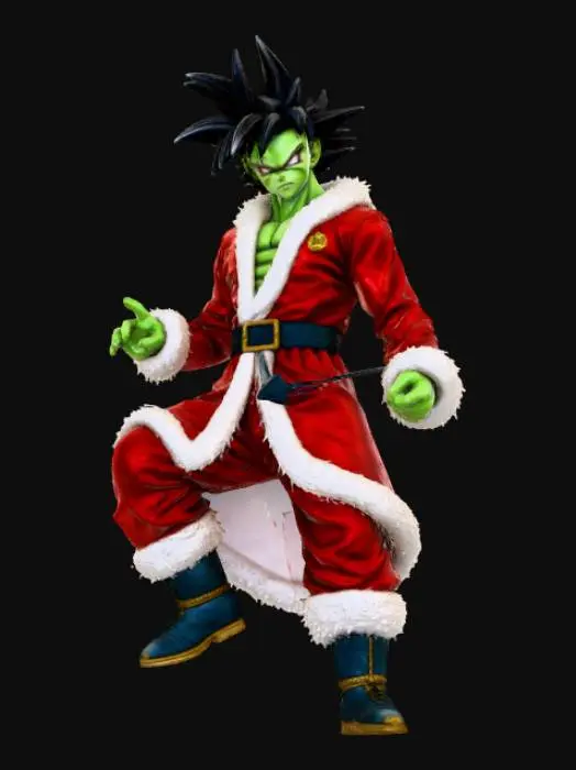 3D model for Santa Warrior, #Christmas2025#