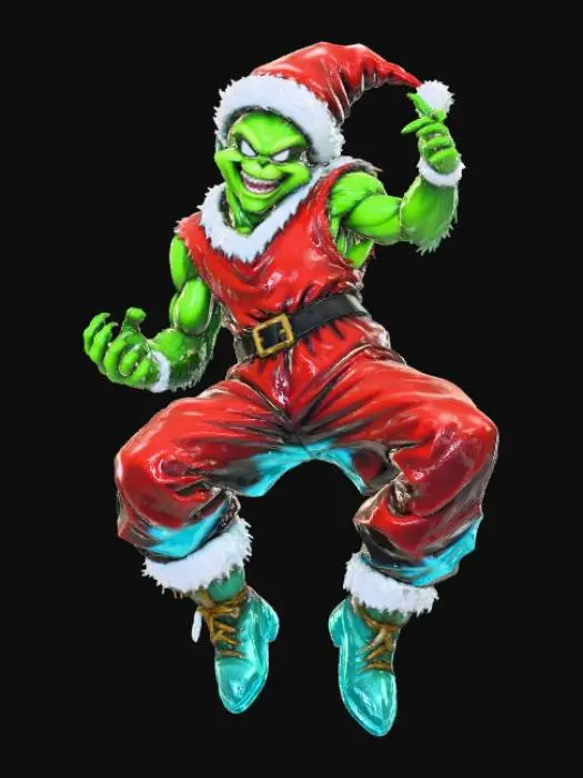 3D model for Green Mischief, #Christmas2025#