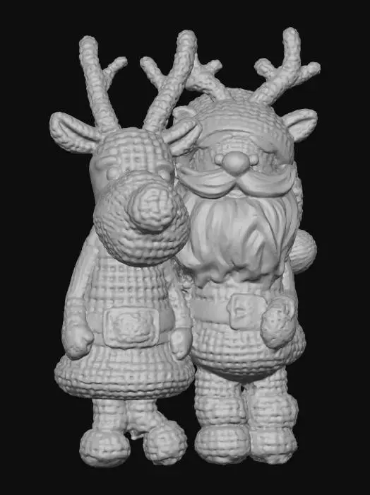 3D model for Festive Crochet Companions, #Christmas2025#