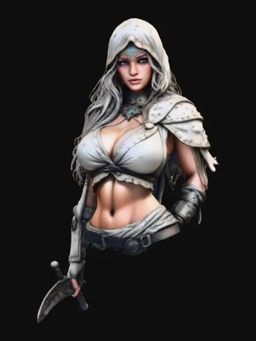 3D model for Warrior of the Sands