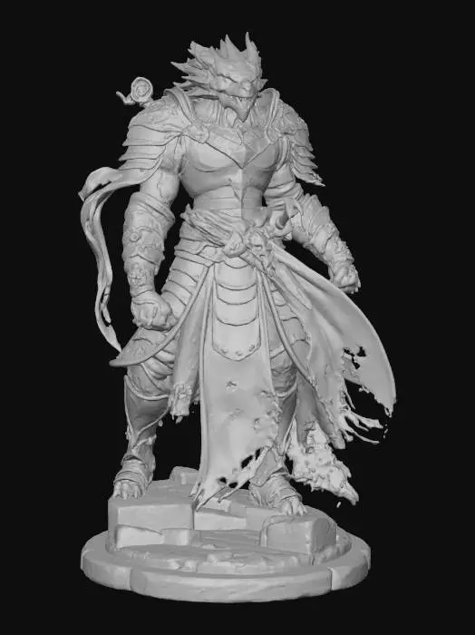 3D model for Dragonlord Champion