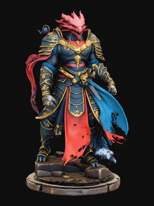 3D model for Dragonlord Champion