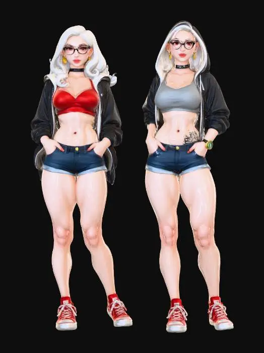 3D model for Athletic Style Duo