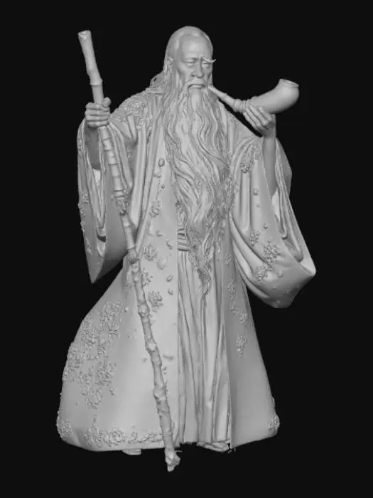 3D model for The Wise Sage