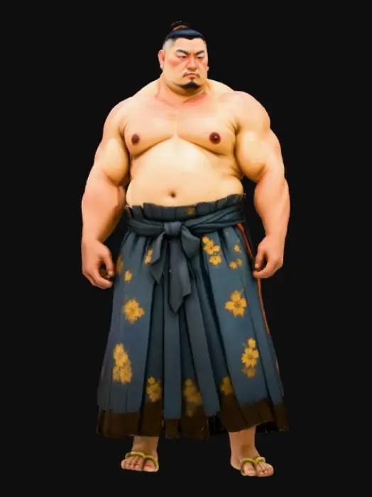 3D model for Sumo Warrior
