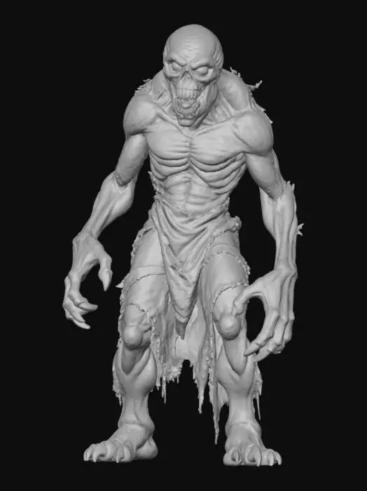 3D model for Nightmarish Fiend