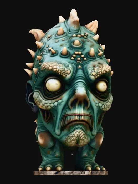 3D model for Spiked Guardian