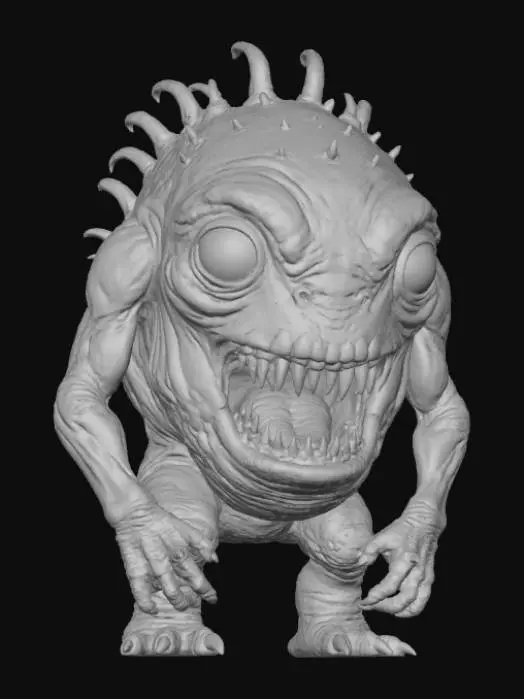 3D model for Creature of Curiosity