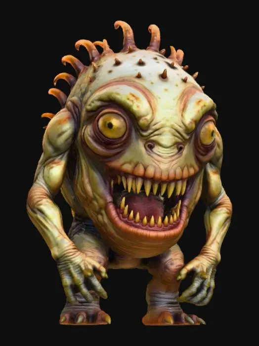 3D model for Creature of Curiosity